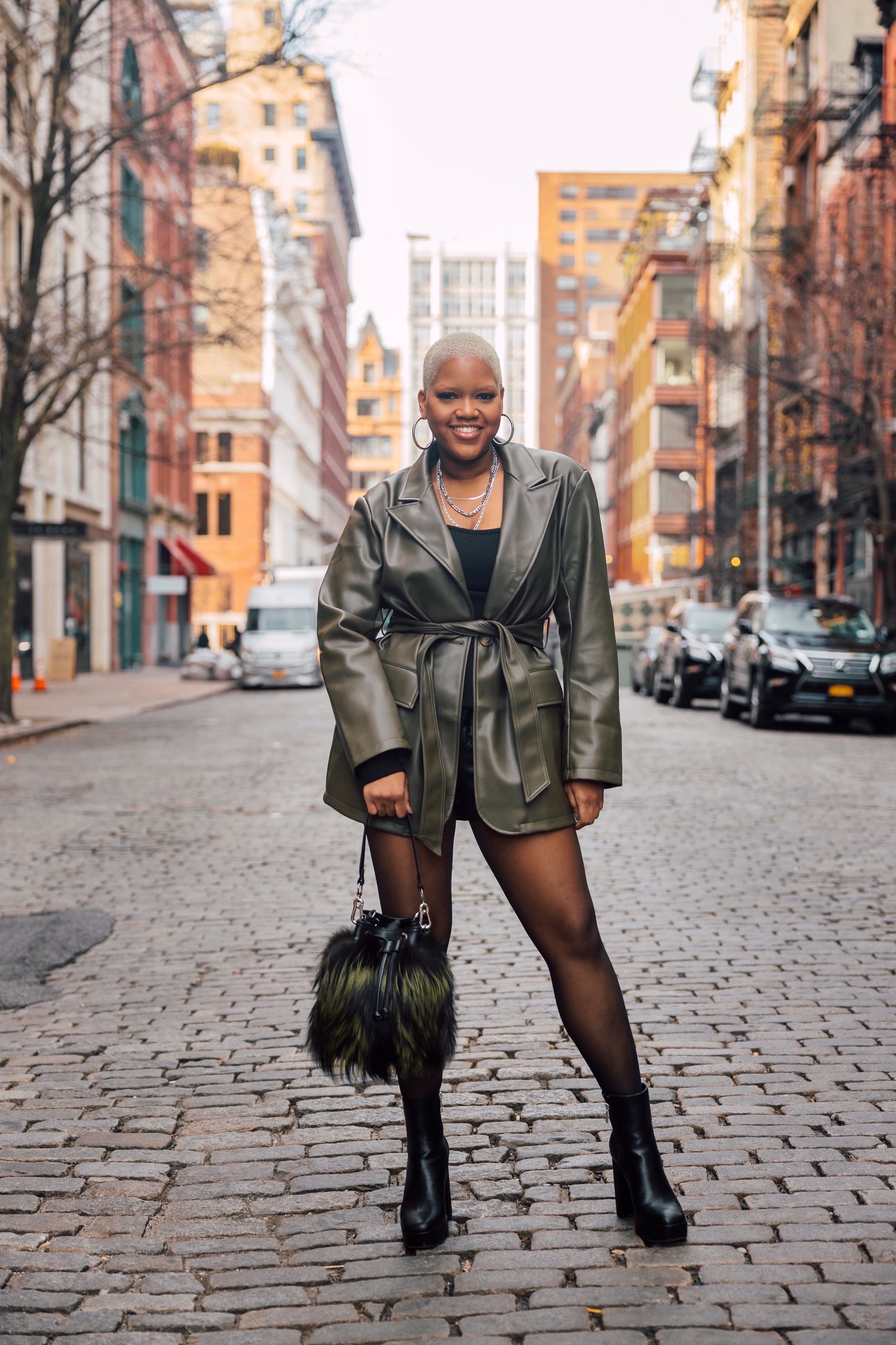 Brooklyn Bucket Bag | Hunter Large
