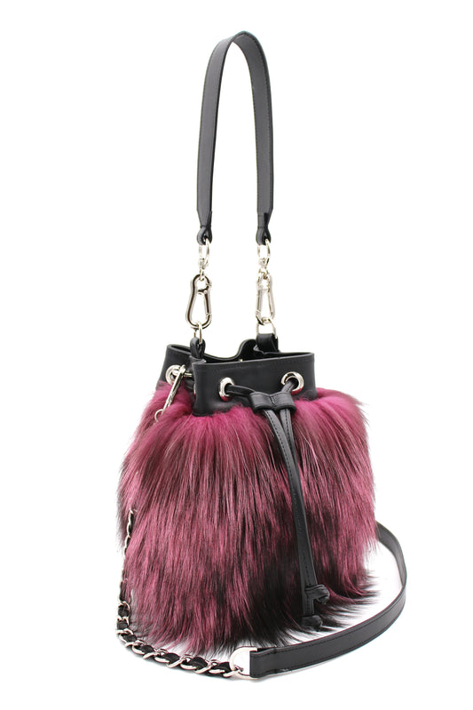 Brooklyn Bucket Bag | Berry Small