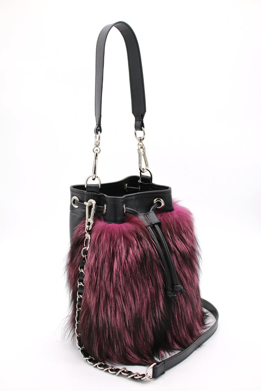 Brooklyn Bucket Bag | Berry Large
