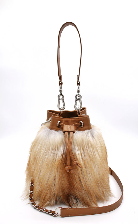 Brooklyn Bucket Bag | Cappuccino Large