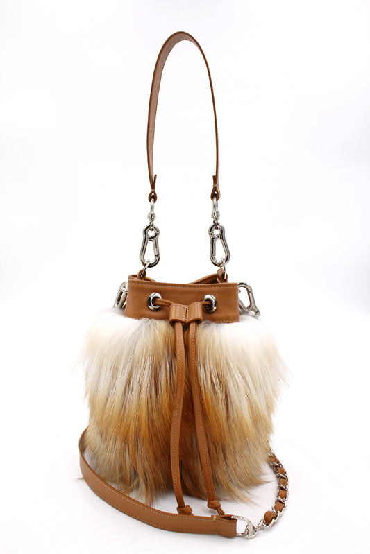 Brooklyn Bucket Bag | Cappuccino Small