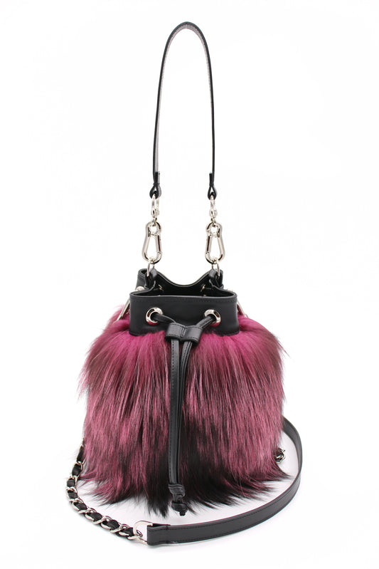 Brooklyn Bucket Bag | Berry Small